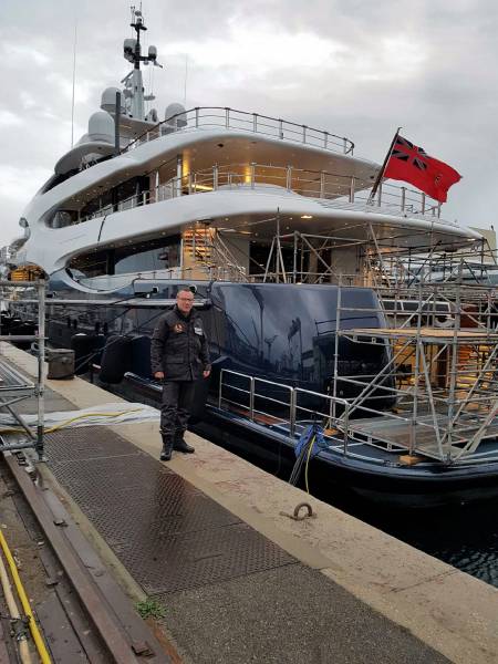 Société méditerranéenne AMGS pour filtration personnels et invités sur yacht, La Ciotat