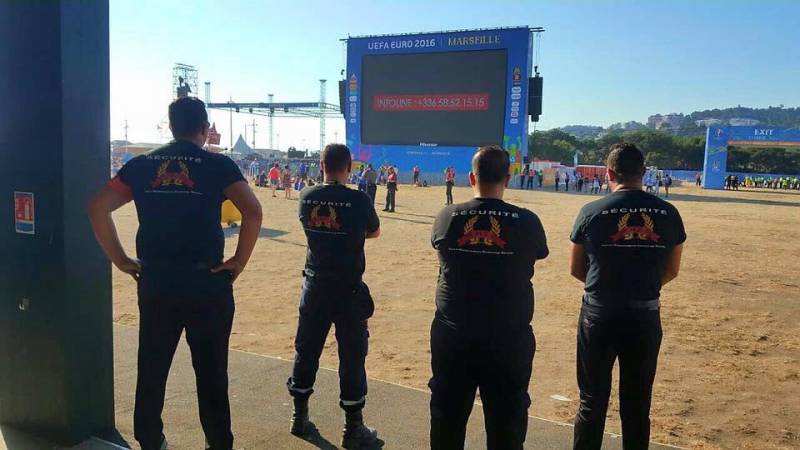 Agent de securité evenementiel pour Coupe d'Europe de football dans le Var