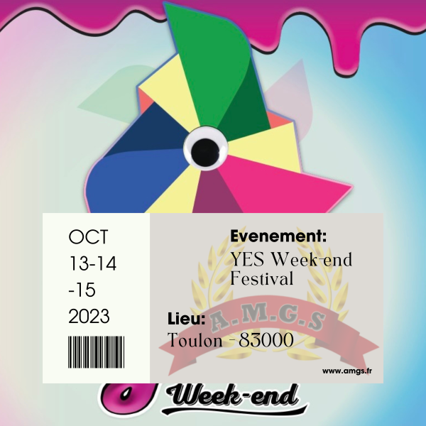 Annonce de participation au Yes Week-end Festival 