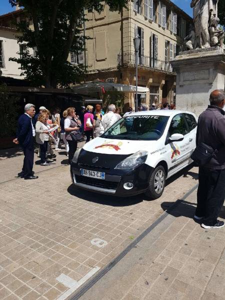 Devis d’agent de sécurité avec voiture de service pour manifestation public en centre ville de Nice