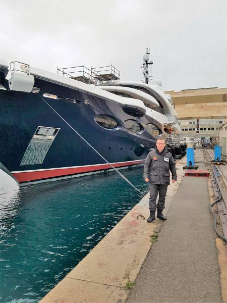Entreprise de sécurité pour filtration personnels et invités sur yacht, La Ciotat