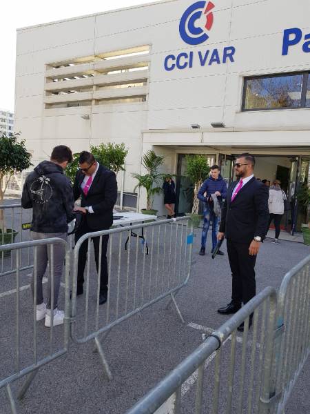 Filtration par APS AMGS au festival de musique à Martigues