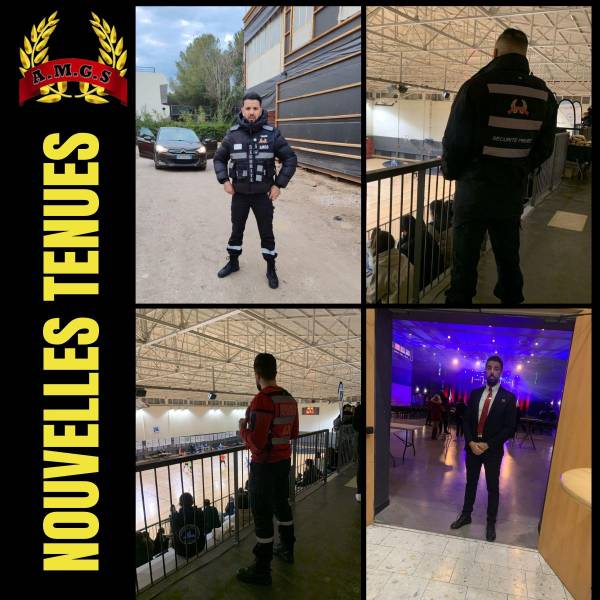 Amgs déploie de nouvelles tenues réglementaires pour ses agents de sécurité 
