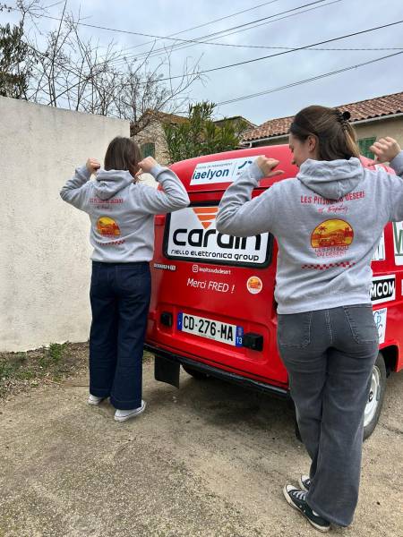 AMGS, ambassadeur du 4L Trophy 2026 avec les Pitsous du Désert