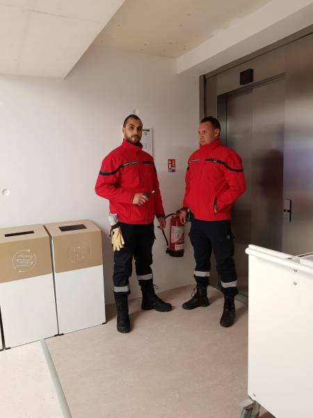 Chef d'équipe des services de sécurité incendie AMGS en Paca