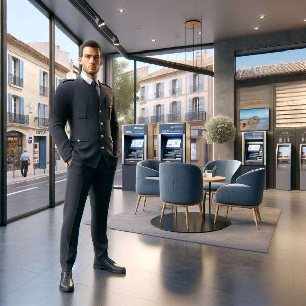Gardiennage de banque à Perpignan: Protéger une agence bancaire avec des agents de sécurité avec AMGS Occitanie