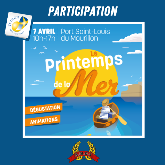 Participation au printemps de la mer 2024 à Toulon