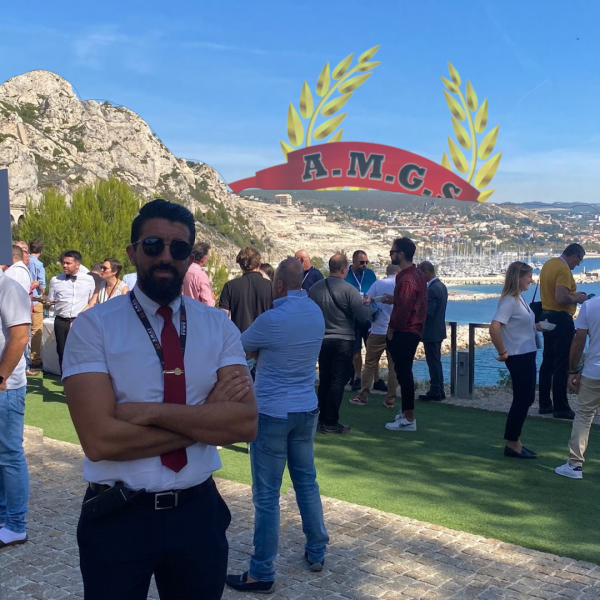 Photo de l'un de nos agents lors du congrès Uber 